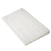 Perna oblica, New Baby, Basic, Asigura o pozitie corecta, Antialergica, Din spuma, Cu husa detasabila, 59x37 cm, 0 luni+, White BYN54747