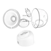 Pompa de san, Lionelo, Fidi Free Simple, Portabila, Cu accesorii, Hands-free, 9 functii de masaj, Functie de pauza, Capacitate 180 ml, Alb BYNLOC-FIDI_FREE_SIMPLE_WHITE_NATURAL
