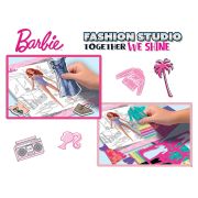 Set de colorat cu activitati barbie - fashion studio