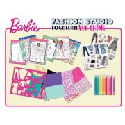 Set de colorat cu activitati barbie - fashion studio