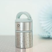 Termos mancare solida cu doua recipiente independente 250+570ml turcoaz olmitos lvtkolm0532