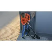 Trotineta, Lionelo, Luca, Pentru copii sau adulti, Ultrapliabila, Pana la 100 Kg, Conform cu standardul european de securitate EN14619, Roz BYNLO-LUCA_BLACK_CARBON_PINK