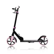 Trotineta, Lionelo, Luca, Pentru copii sau adulti, Ultrapliabila, Pana la 100 Kg, Conform cu standardul european de securitate EN14619, Roz BYNLO-LUCA_BLACK_CARBON_PINK