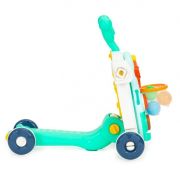 Antemergator educational 4 in 1 (antemergator, masuta, trotineta, bicicleta) huanger he0817 - verde edeedihe0816