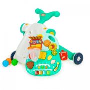 Antemergator educational 4 in 1 (antemergator, masuta, trotineta, bicicleta) huanger he0817 - verde edeedihe0816