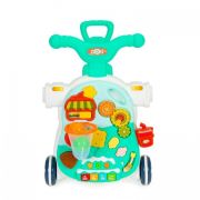 Antemergator educational 4 in 1 (antemergator, masuta, trotineta, bicicleta) huanger he0817 - verde edeedihe0816