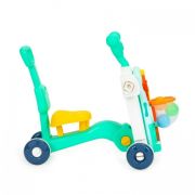 Antemergator educational 4 in 1 (antemergator, masuta, trotineta, bicicleta) huanger he0817 - verde edeedihe0816