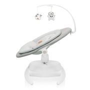 Balansoar, Lionelo, Mell, 2 in 1, Rotire 360 grade, Electric, Cu 3 moduri de leganare, Cu 5 trepte de viteza, Cu 3 pozitii de inclinare, Cu timer, 12 melodii si 2 sunete ale naturii, Pana la 9 kg, Bej BYNLO-MELL_BEIGE_SAND