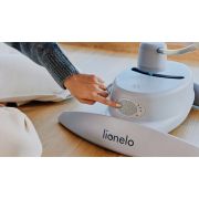 Balansoar, Lionelo, Mell, 2 in 1, Rotire 360 grade, Electric, Cu 3 moduri de leganare, Cu 5 trepte de viteza, Cu 3 pozitii de inclinare, Cu timer, 12 melodii si 2 sunete ale naturii, Pana la 9 kg, Gri BYNLO-MELL_GREY_STONE