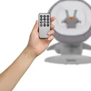 Balansoar, Lionelo, Mell, 2 in 1, Rotire 360 grade, Electric, Cu 3 moduri de leganare, Cu 5 trepte de viteza, Cu 3 pozitii de inclinare, Cu timer, 12 melodii si 2 sunete ale naturii, Pana la 9 kg, Gri BYNLO-MELL_GREY_STONE