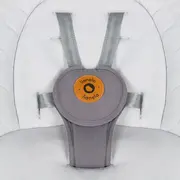 Balansoar, Lionelo, Mell, 2 in 1, Rotire 360 grade, Electric, Cu 3 moduri de leganare, Cu 5 trepte de viteza, Cu 3 pozitii de inclinare, Cu timer, 12 melodii si 2 sunete ale naturii, Pana la 9 kg, Gri BYNLO-MELL_GREY_STONE