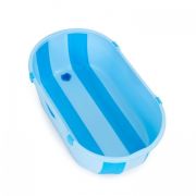 Cadita de baie cu dop de scurgere ecotoys ha-b46 - albastru edeediha-b46blue