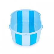 Cadita de baie cu dop de scurgere ecotoys ha-b46 - albastru edeediha-b46blue