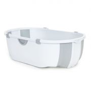 Cadita de baie cu dop de scurgere ecotoys ha-b46 - gri edeediha-b46gray