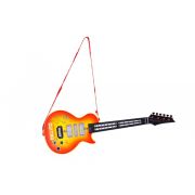 Chitara electrica pentru copii cu 8 melodii si led-uri ecotoys hc566237 edeedihc566237