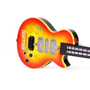 Chitara electrica pentru copii cu 8 melodii si led-uri ecotoys hc566237 edeedihc566237