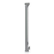 Poarta de siguranta, Lionelo, Thea, Textila, Ofera vizibilitate, Retractabila, Mecanism dublu de blocare, Montaj universal, 80x140 cm, Conform cu standardul european de securitate EN1930, Gri BYNLO-THEA_GREY_CONRETE