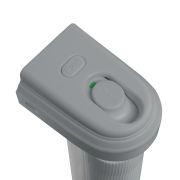 Poarta de siguranta, Lionelo, Thea, Textila, Ofera vizibilitate, Retractabila, Mecanism dublu de blocare, Montaj universal, 80x140 cm, Conform cu standardul european de securitate EN1930, Gri BYNLO-THEA_GREY_CONRETE
