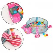 Salteluta de joaca cu bile si jucarii ecotoys 88970 edeedi88970