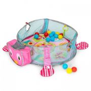 Salteluta de joaca cu bile si jucarii ecotoys 88970 edeedi88970