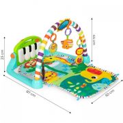 Salteluta de joaca pentru copii cu pian si jucarii ecotoys jj8843 edeedijj8843