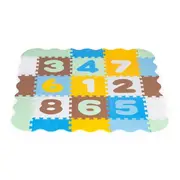 Salteluta de joaca tip puzzle cu pereti, 25 elemente, ecotoys 3255 - multicolor edeedi3255