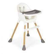 Scaun de masa pentru copii ecotoys ha-042 - alb edeediha-042white
