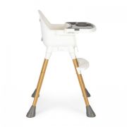 Scaun de masa pentru copii ecotoys ha-042 - alb edeediha-042white