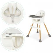 Scaun de masa pentru copii ecotoys ha-042 - alb edeediha-042white