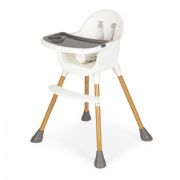 Scaun de masa pentru copii ecotoys ha-042 - alb edeediha-042white