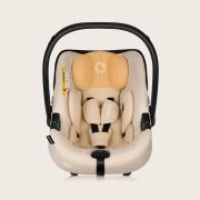 Scoica auto, Lionelo, i-Size Astrid, 0-13 Kg, 40-87 cm, Cu maner si capotina reglabile, Cu protectie laterala avansata, Salteluta confortabila, Conform cu standardul european de securitate R129, Bej BYNLO-ASTRID_I-SIZE_BEIGE