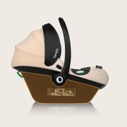 Scoica auto, Lionelo, i-Size Astrid, 0-13 Kg, 40-87 cm, Cu maner si capotina reglabile, Cu protectie laterala avansata, Salteluta confortabila, Conform cu standardul european de securitate R129, Bej BYNLO-ASTRID_I-SIZE_BEIGE