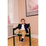 Bibs - suzeta colour studio collection stripe latex, tetina rotunda, 0 luni +-ivory/vanilla bbb10016245c