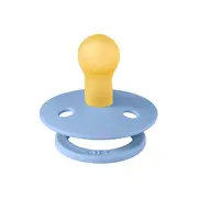 Bibs - suzeta colour studio collection stripe latex, tetina rotunda, 0 luni +-sky blue bbb10016230c