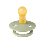 Bibs - suzeta colour studio collection stripe latex, tetina rotunda, 6 luni +-sage bbb20016250c