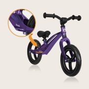 Bicicleta fara pedale, Lionelo, Bart, Usoara, Cu cadru din magneziu, Cu ghidon si sa reglabile, Greutate 3 Kg, 12 inch, Conform cu standardul european de securitate EN71, Purple Amethyst BYNLO-BART_PURPLE_AMETHYST