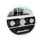 Bucatarie din lemn cu accesorii si led-uri ecotoys plk560 edeediplk560