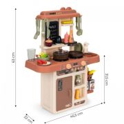 Bucatarie pentru copii cu sunete si lumini led ecotoys hc483304 edeedihc483304