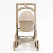Carucior pentru papusa MyKids 0121/02eco Beige-Brown 00086919