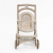 Carucior pentru papusa MyKids 0122/02eco Beige-Brown 00086917