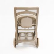 Carucior pentru papusa MyKids 0122/02eco Beige-Brown 00086917
