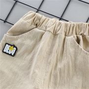 Costum bebelusi cu pantalonasi si camasuta bleu - Coronite LIHQ317-3