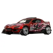 HOT WHEELS MASINUTA METALICA CU SISTEM PULL BACK MAZDA 2004 RX8 CUSTOM SCARA 1:43 VIVMTHPR70_HWH36