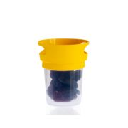 Recipient pentru gustrari cu capac, BabyJem (Culoare: Apricot) JEMbj_8744