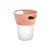 Recipient pentru gustrari cu capac, BabyJem (Culoare: Caramiziu) JEMbj_8742