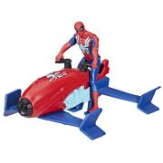 SPIDERMAN SET VEHICUL HYDRO JET SI FIGURINA SPIDER MAN 10CM VIVF8845_F8967