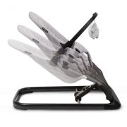 Balansoar pentru copii kidwell laro - grey black edeedilebular01a2