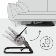Balansoar pentru copii kidwell laro - grey black edeedilebular01a2