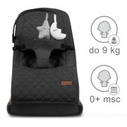 Balansoar pentru copii kidwell laro - wooden black edeedilebular01a3