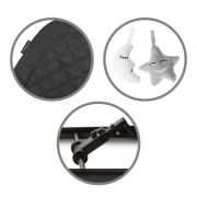 Balansoar pentru copii kidwell laro - wooden black edeedilebular01a3